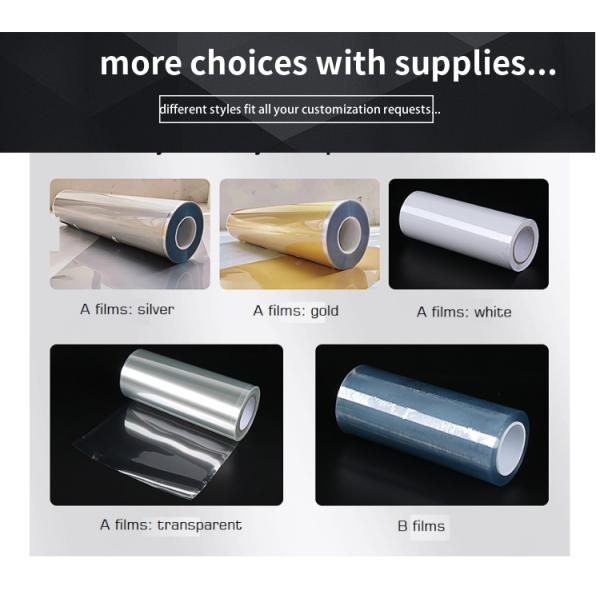 Мелкий УФ ПЭТ-пленка для наклейки