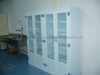 Armários de armazenamento anticorrosivos do laboratório com as portas de vidro de múltiplos propósitos