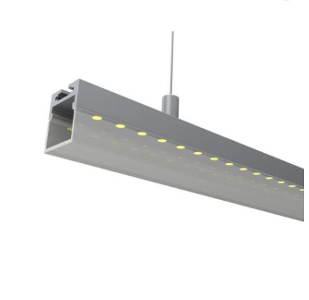 Surface Suspension Mounted Aluminum LED Profile Alloy 6063 Alu Extrusion Profile with CE Rohs