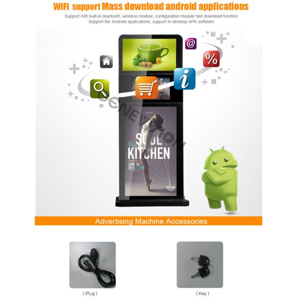 Крытый 32 экран Totem 3 Signage цифров киоска экрана касания игрока рекламы Lcd дюйма