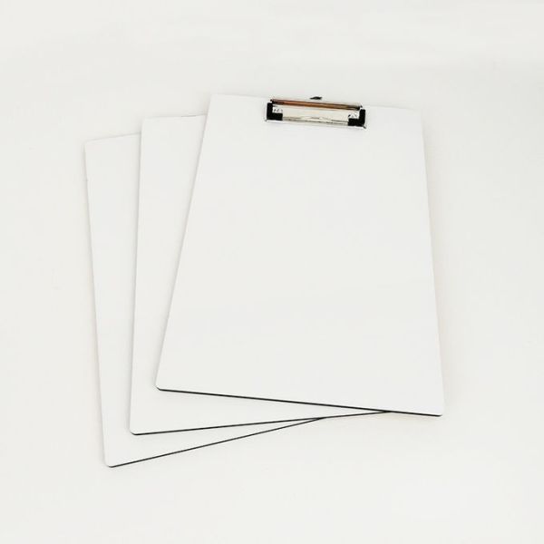 Double Sided Printing A4 6mm Sublimation Blanks MDF Wooden Clipboard