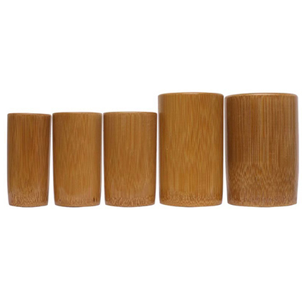 Carbonization Technology Class I Instrument Body Massage Bamboo Cupping Therapy Cups