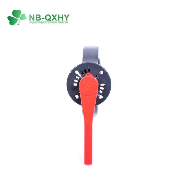 Water Media Industrial Grade Butterfly Valve with EPDM Rubber Ring and 304 Valve Shaft