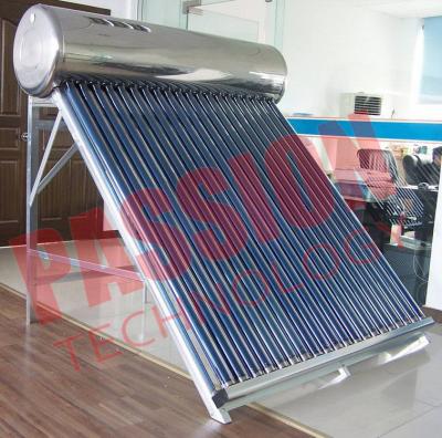 cadre en acier galvanisé par Portable solaire de tube électronique de chauffe-eau de la capacité 200L