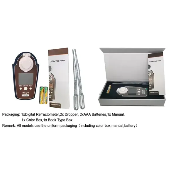 Digital Coffee Concentration Portable Refractometer Handheld CF-200