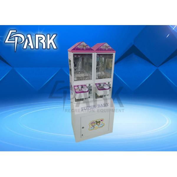 Double Players Mini Toy Crane Machine For Shopping Mall / Home Theater