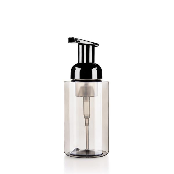 Personalização da garrafa 150ML 250ML da bomba da espuma do preto da casa com o distribuidor do sabão da espuma