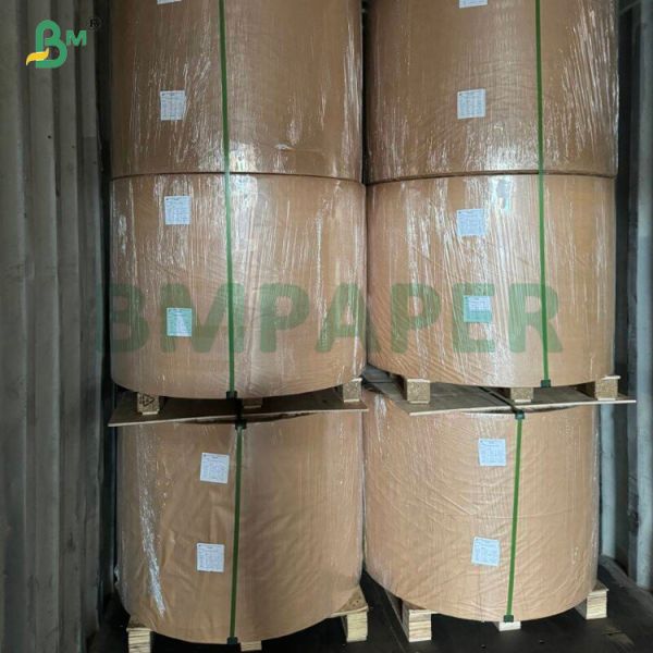 95±2gsm Brown Resin - Coated Cooling Kraft Paper Water - Resistant Material 1200MM