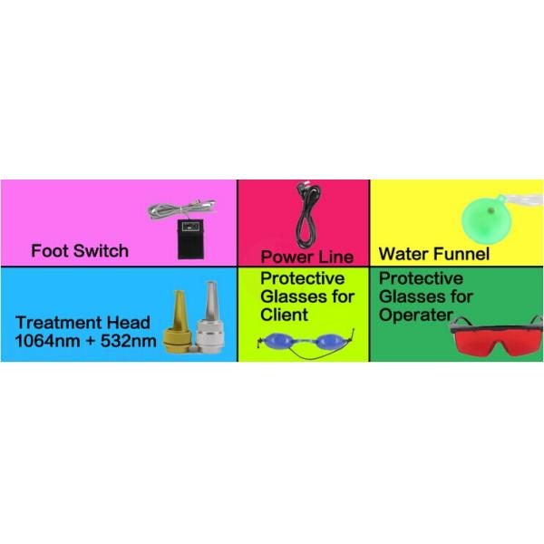 Best Professional Q Switched ND Yag Laser Tattoo Removal System For Tattoo