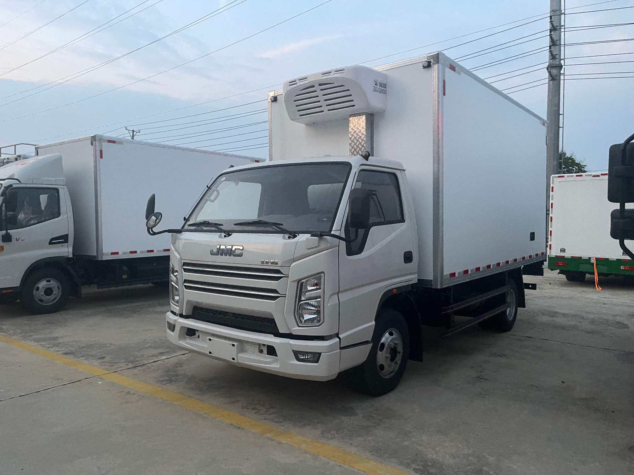 JMC 5ton Payload Euro 5 Emission Standard Refrigerated Truck with Thermo King Unit