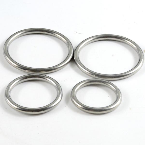 Stainless Steel Welded Round O Ring 25mm with Light Package Gross Weight 0.018kg