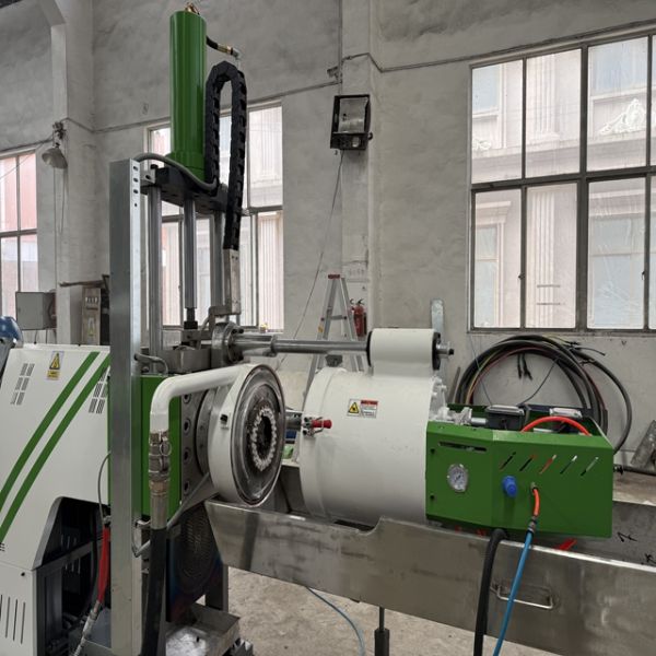500Kg/H Capacity Plastic PE Film water ring Granulation Production Line With Pelletizer