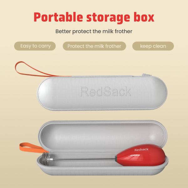 Всасывающий стакан на стенке Электрический молочный пенушка использует безопасную литийную батарею