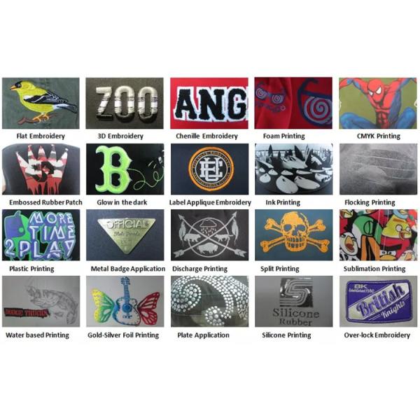 Кривая наполняется до краев панель шляпы 6 папы изготовленного на заказ хлопка Twill белая