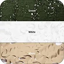 Heavy Duty Unbreakable Rope camouflage net Snow White Color Reversable No Glare Strong  Unbreakable White Rope