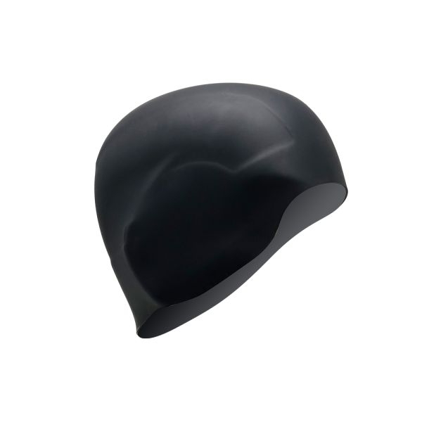 Soft Silicone Waterproof Anti Skid Dome Swimming Cap Custom For Men