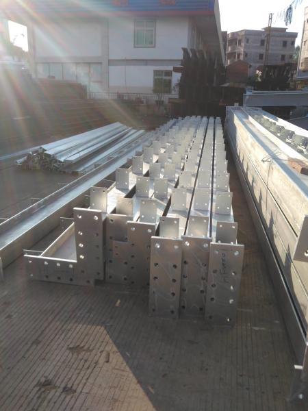 Multi - Floor Building Steel Frame For A Shopping Mall Fabrication With Hot-dip Galvanized Structure Steel