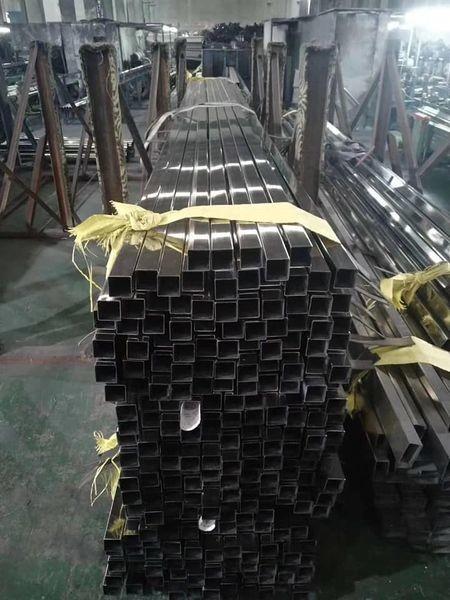304 314 316 API Black Stainless Steel Rectangular Tube Q215 Hollow Section