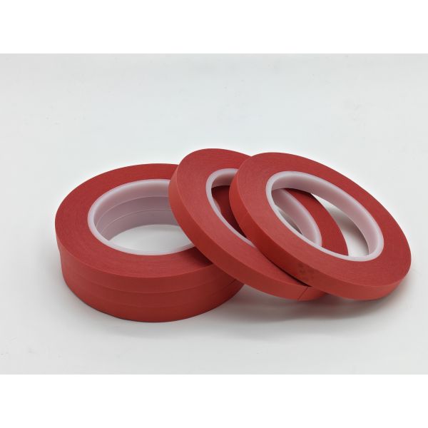 220μm Red PET Masking Tape for Furniture Industry
