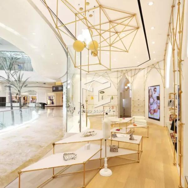 Monomer Design Retail Clothing Shop Rack Display EPE Foam Packaging