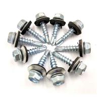 EPDM Hex Head Self Drilling Decking Screws enduites de zinc