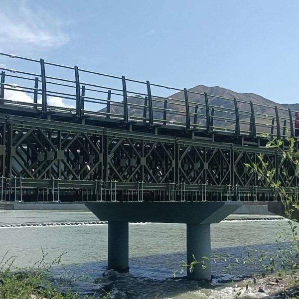 Construction Equipment Modular Panel Bridges Compact TSR Structure