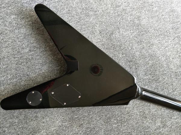 Flying-V 2018 electric guitar,left hand flying V guitar,ebony fingerboard high quality guitar