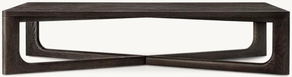 Living Room Modern Solid Wood Coffee Table Customized Lightweight 450mm