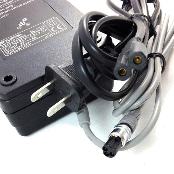 Bc-27cr Total Station Battery Charger For Topcon Battery Bt-50q Bt-52q Tbb-2 Bt-g1