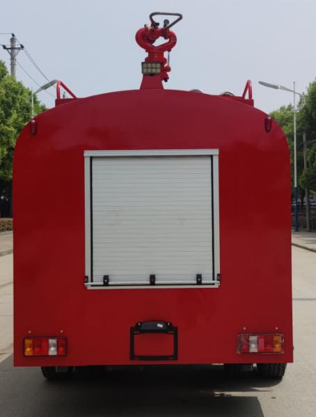 Caminhão de combate a incêndio HOWO 118KW, 6 rodas, 9 toneladas, caminhão de combate a incêndio