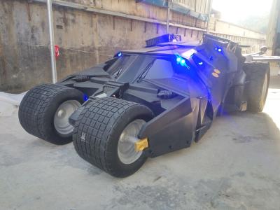 event party deco  batman's car model carmobile as decoration statue in shop/ mall /event celebrity activity