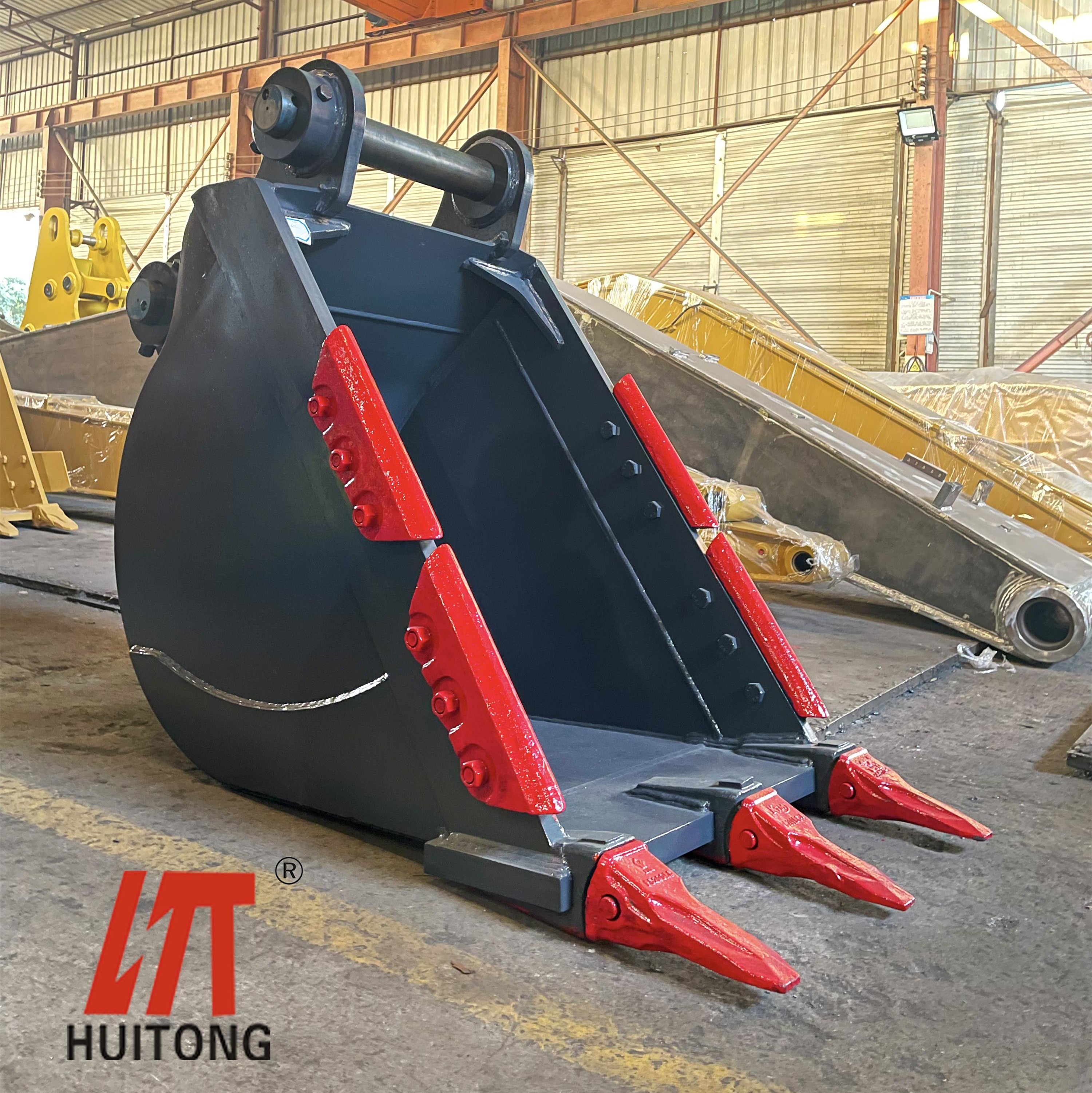 Longueur du devoir 1100mm de Severe Bucket Heavy d'excavatrice de Q355b R320