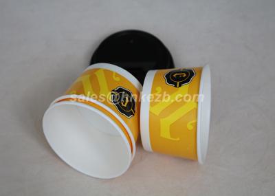 4OZ -12OZ Paper Ice Cream Bowls , Takeaway Ice Cream Disposable Cups