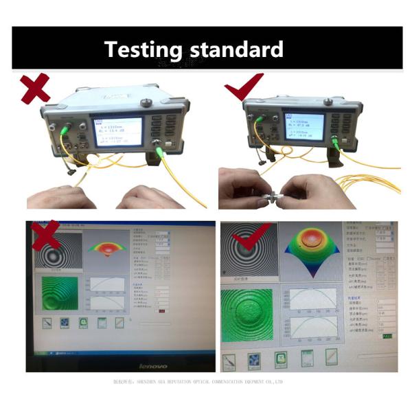Переходник оптического волокна SC Apc фланца симплексный для FTTX