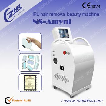 Máquinas da remoção do cabelo de SHR IPL com certificação do CE para o rejuvenescimento da pele