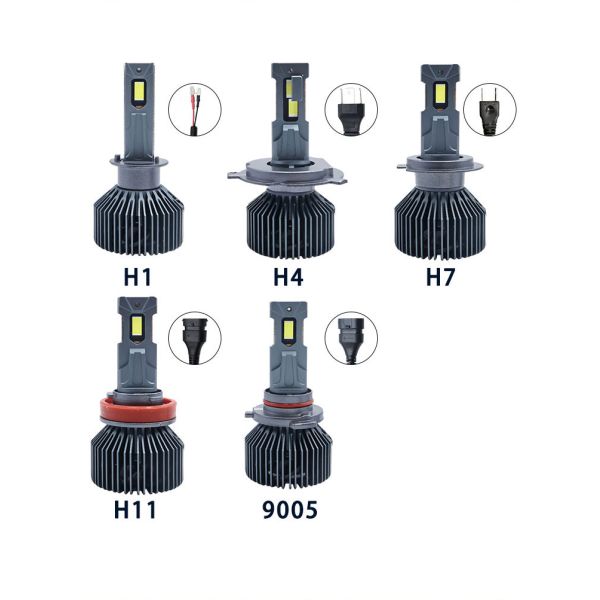 New 160W 6500K Universal H1 Car LED Headlight Bulb with 11000LM