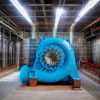20m-300M Rated Water Head Francis Turbine Generator With 300KW-20MW Rated Power