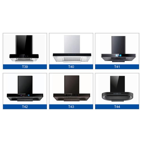 EQVVV Silent Curved Glass Cooker Hood 60cm Rangehood