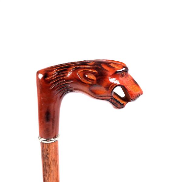 Beech Wooden Umbrella Animal Handle Windproof Eco Friendly