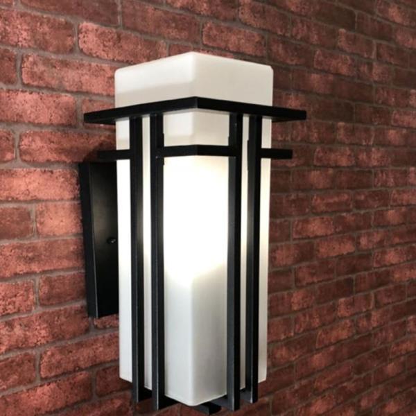 European Outdoor Wall Lamp Waterproof Outdoor exterior wall light black(WH-HR-92)