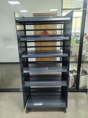 Grey adjustable ladder rack 1650X700X370