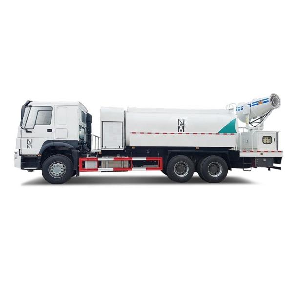SINOTRUK 6x4 Mist Dust Sprayer Water Bowser , Truck Mounted Sprayer EURO 2