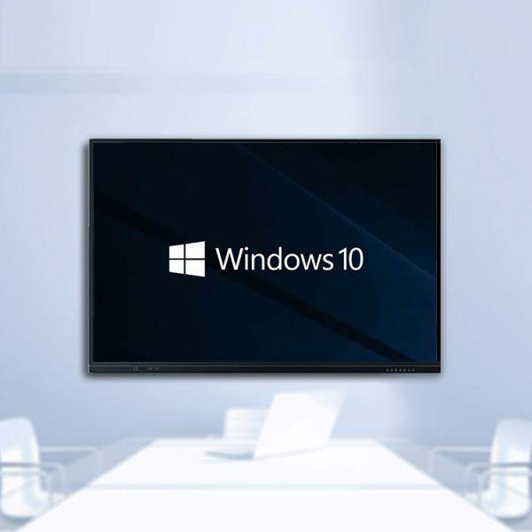 65 Inch Interactive Whiteboard with Built-in PC 10-Point Touch Screen