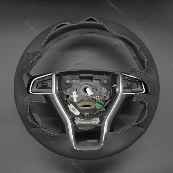 Premium Quality Comfortable Grip Easy Installation Custom Hand Stitched PU Leather Steering Wheel Cover for LDV T60 2017-2020