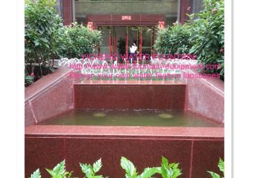 Upright Stainless Steel Water Fountain Project With 2 Circle Rounds Of Adjustable Mixed Air Nozzles