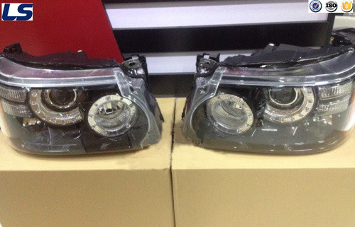 LED Angel Eyes HID Head Lamps Lights for Range Rover Sport 2010-2012