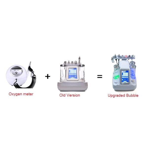 Small gas bubble water machine for salon / peel remove, facial machine Small gas bubble water face peeling face care