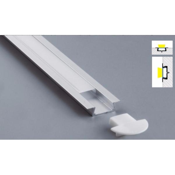 Waterproof U Shaped Aluminum Channel , Led Strip Light Aluminum Channel