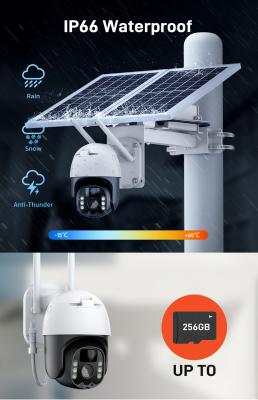 Industrial 4g Outdoor Camera Solar 5 Inch Solar Monitor 4g Wifi Solar Ptz Camera