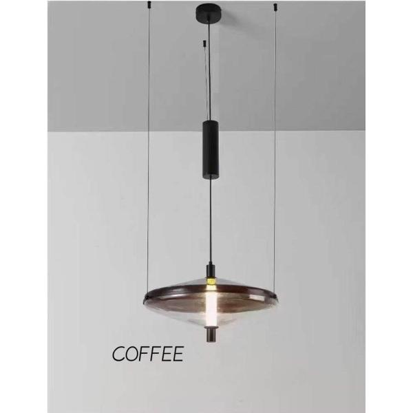 Nordic Simple Personality Spaceship Lamp Living Room Dining Room Bar Pendant Light